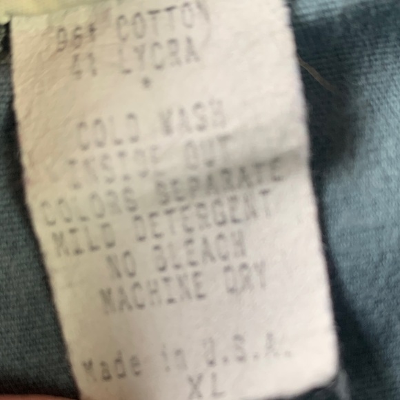 Vintage Jump High Rise Blue Denim 1990’s Made in Seattle - Picture 7 of 16